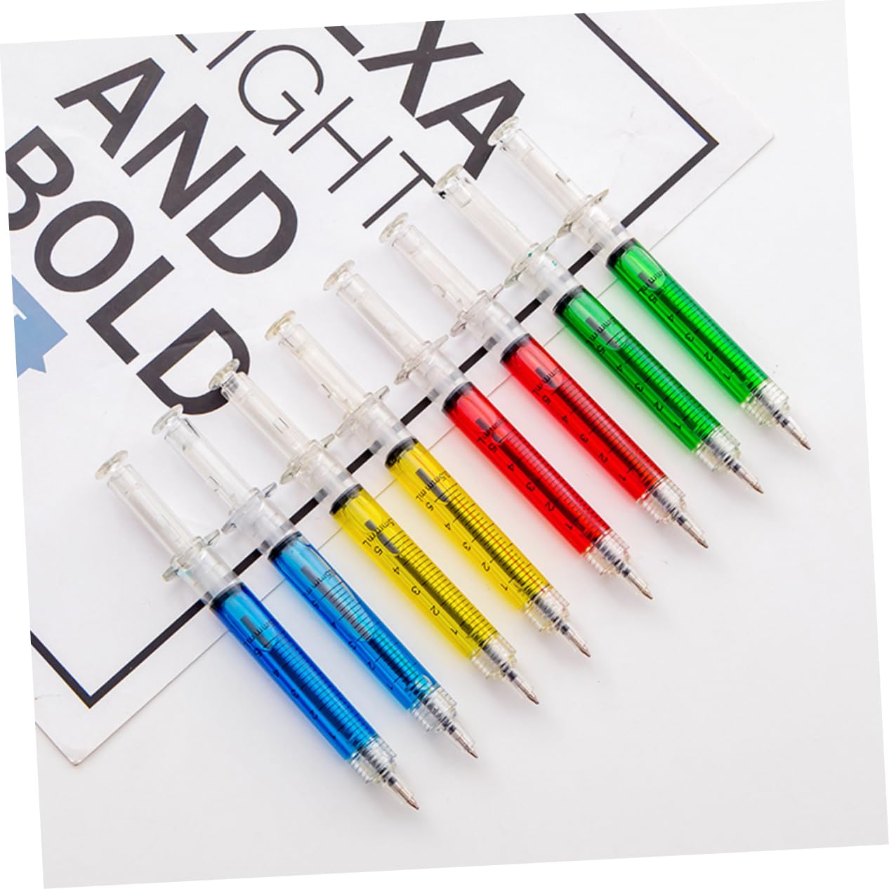 OSALADI 72 pièces Lot de Stylos Bille Forme Couleur Bleu Rouge Vert Jaune Stylos Créatifs pour Étudiants Usage Scolaire et Bureau Design Original Injecteur