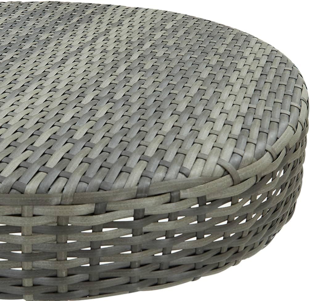 【Fast Shipments】 Outdoor Patio Furniture Set, Lightweight Construction, Patio Furniture for Lounge Backyard 3 Piece Garden Bar Set with Cushions Poly Rattan Gray