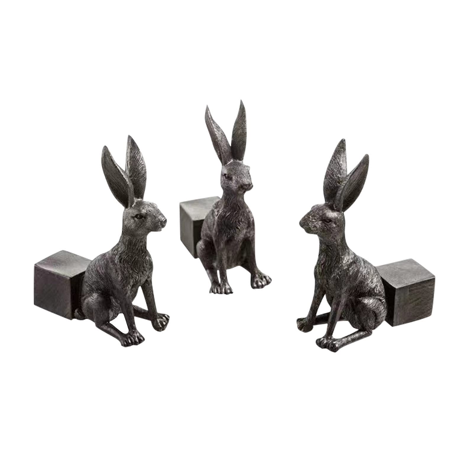 3Pcs Mini Pot Feet Animal Shape Flower Pot Stand, Risers & Lifters for Terracotta & Other Pots, Flowerpot Support Feet Risers, Micro Landscape Ornaments, Improve Airflow & Drainage (B#)