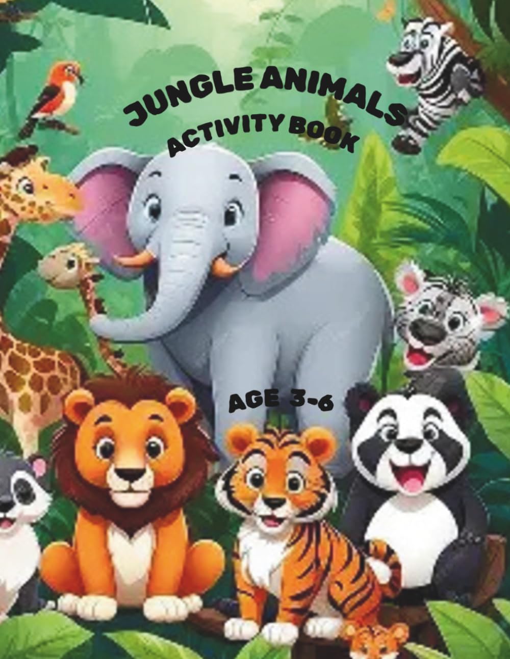 JUNGLE ANIMALS: ACTIVITY BOOK