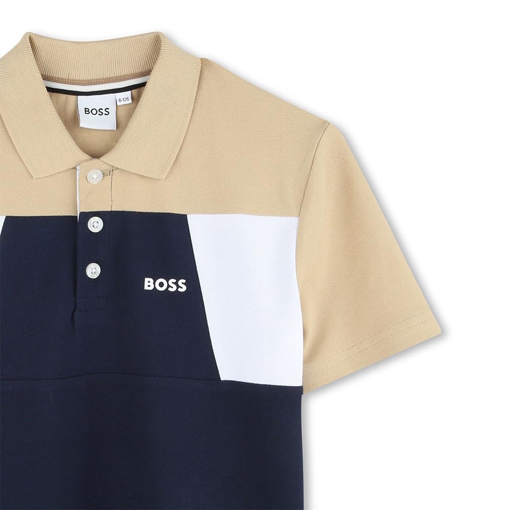 BOSS Polo de bloque para niños