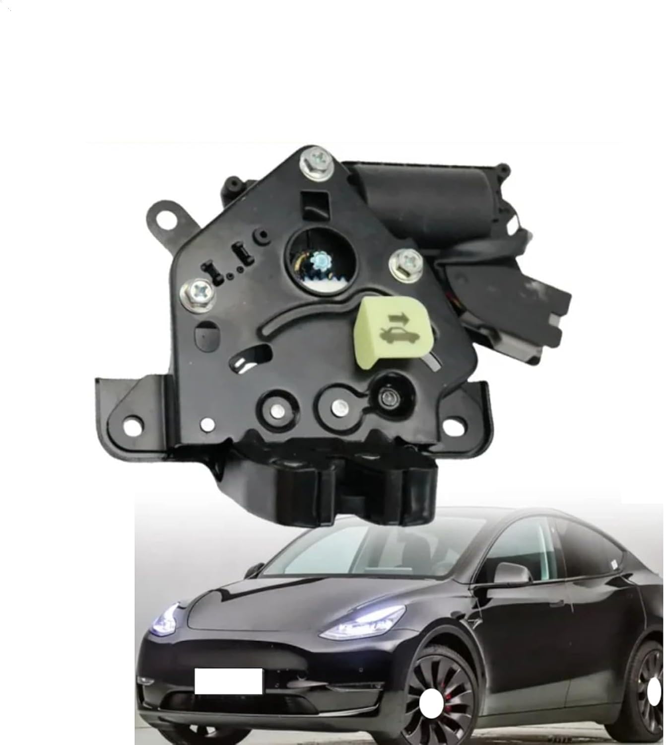 Trunk Latch for Tesla 3 2017-2022 Y 2020-2024, 1Pcs Rear Liftgate Lock Latch Hatch Actuator 1500604-00-8/1500604-D3-4/ -00-B
