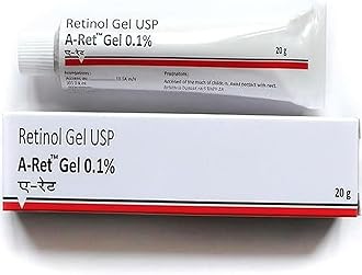 Retinol Gel 0.1 Vitamin A Repairs Fine Lines & Wrinkles, Scar Treatment, Age and Sun Spots, Anti-Aging Formula Gel 20 Grams