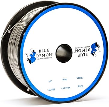 Blue Demon 309LFC-O X .035 X 1LB Spool stainless steel flux core gasless welding wire