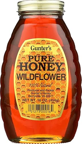 Gunter's Wildflower Honey - Tarro de 1 libra