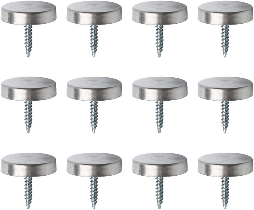 Alise Screw Covers Caps,Decorative Mirror Screws Cap Nails