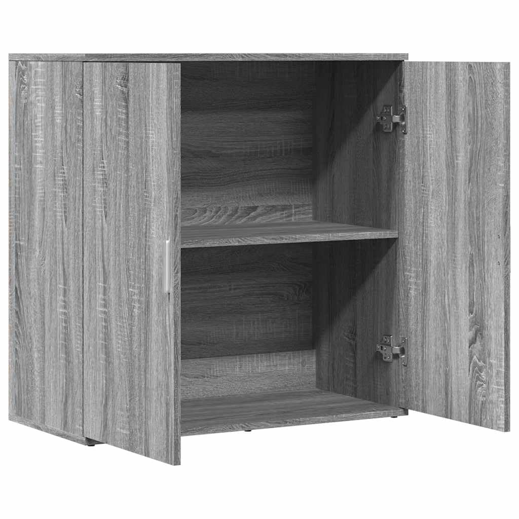 Credenza grigio Sonoma, 79 x 38 x 80 cm, in legno