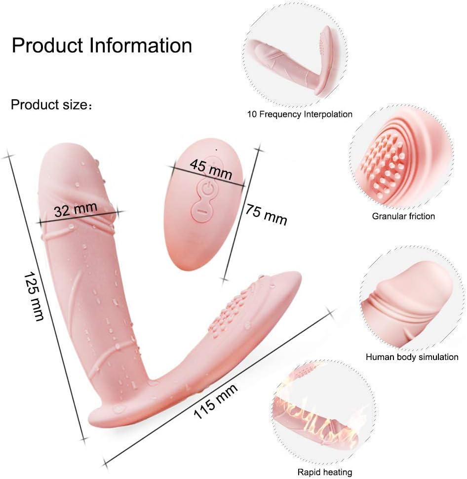 LLKK Vibratoring para mujer con vibrador anal remoto control ...