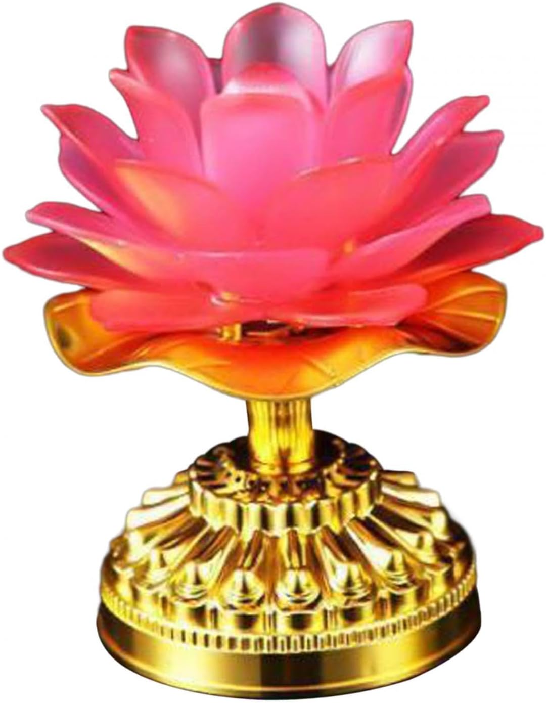 MERISHOPP™ Led Lotus Buddhist Lamp Worship Altar Supplies for Indoor Temple Decoration|Home & Garden|Lamps Lighting & Ceiling Fans|Lamps