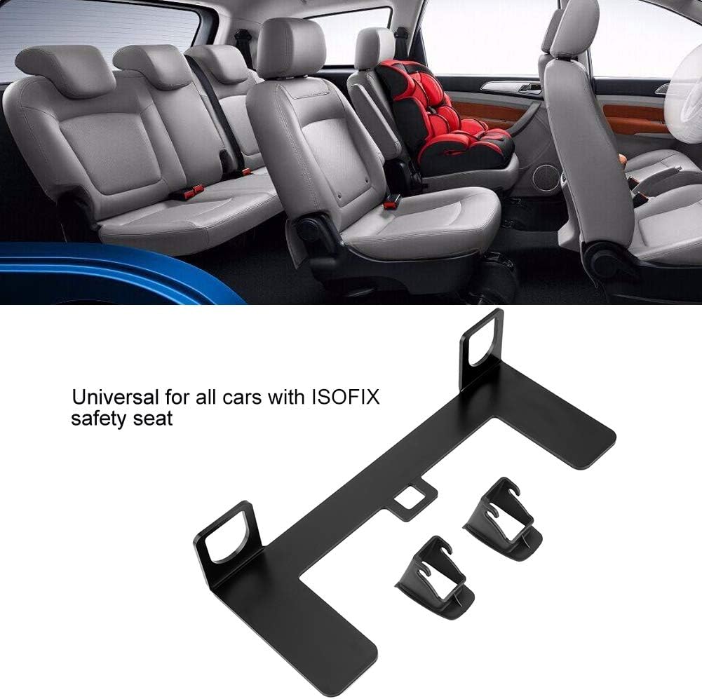 AAGAZA Replacement Cars Safety Seat Bracket, Cars Safety Seat Latch, Universal for All Cars with ISOFIX