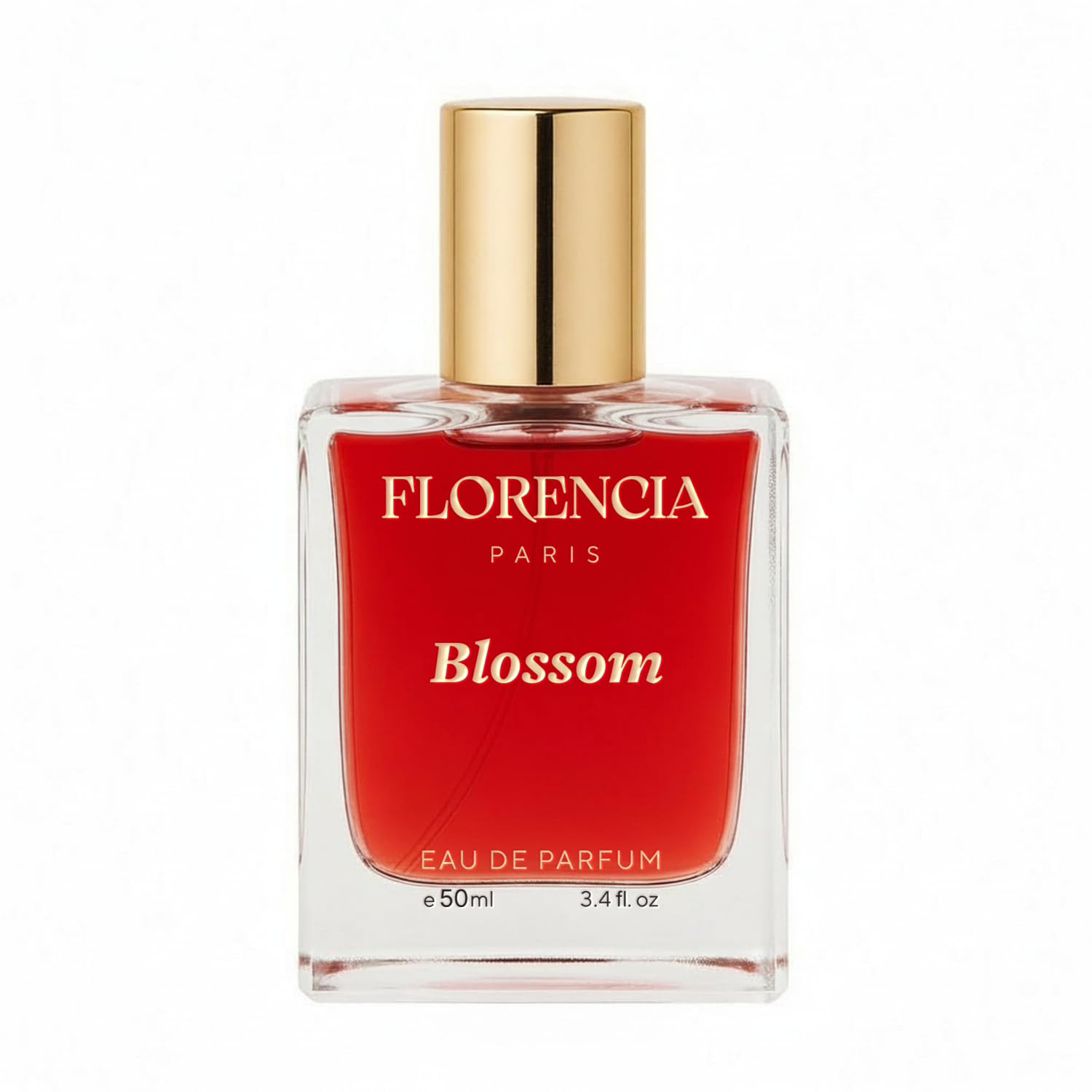 Florencia Paris Blossom Eau de Parfum, 50 ml, Floral Fragrance with Citrus, Rose and Sandalwood Notes