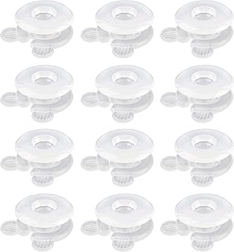 Framendino, 12 Pack Duvet Comforter Clips Cover Corner Donuts Holders Keep in Place