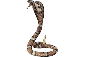 3D Printed King Cobra by Gemini & Genius: A Realistic Figurine and Garden Decor