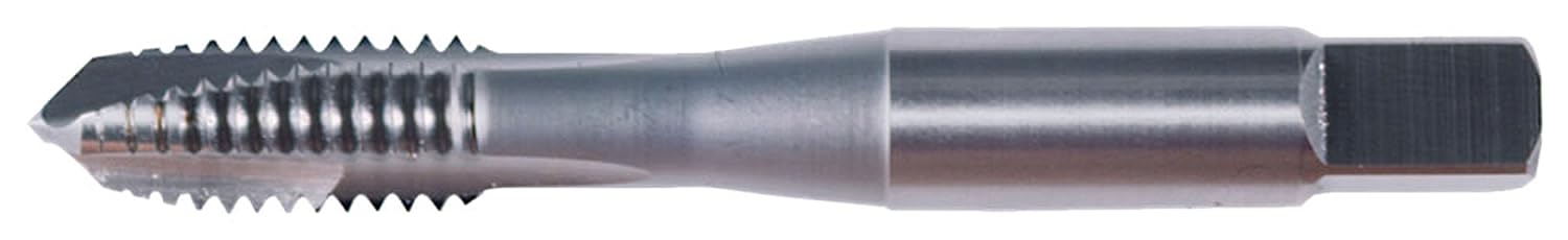 Greenfield Threading 282454 H3-Limit 3-Flute CNC Heavy Duty Spiral Point Tap, 5/16" - 18 UNC, Plug, HSS, Uncoated (Bright) Coating, Right Cut