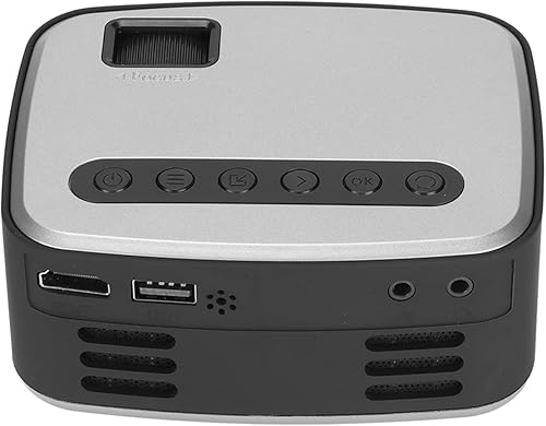 Miniatura 7 de Proyector de video Full HD 1080P, mini proyector portátil con control remoto, proyector inteligente para cine en casa películas al aire libre,
