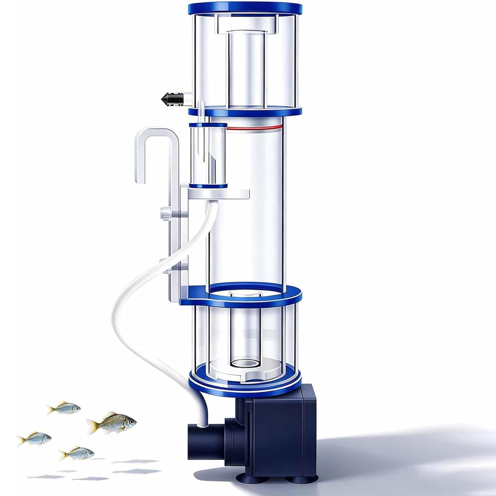 Skimmer de Superficie para Acuario 100-150l, Skimmer de Flujo 730L/H