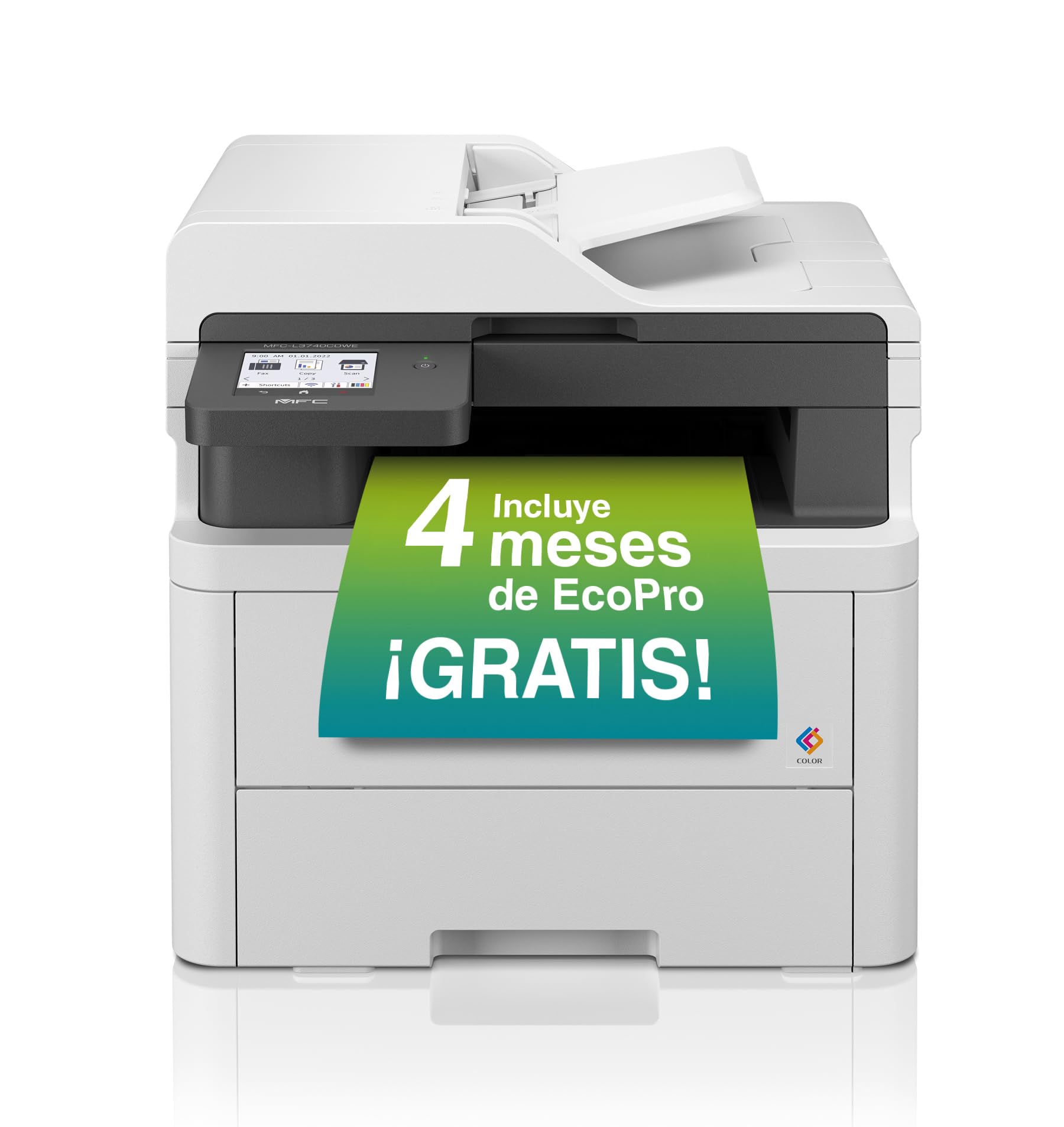 Brother EcoPro MFC-L3740CDWE Multifunción Láser Color WiFi Dúplex Fax
