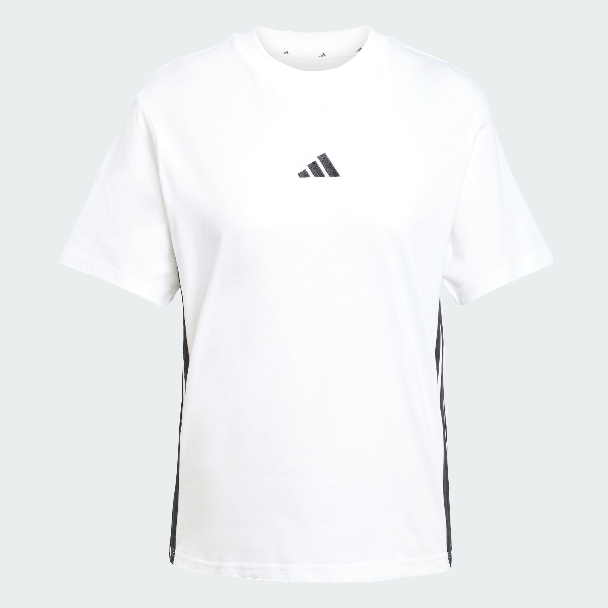 adidas Women's Camiseta Essentials Cotton 3 Bandas