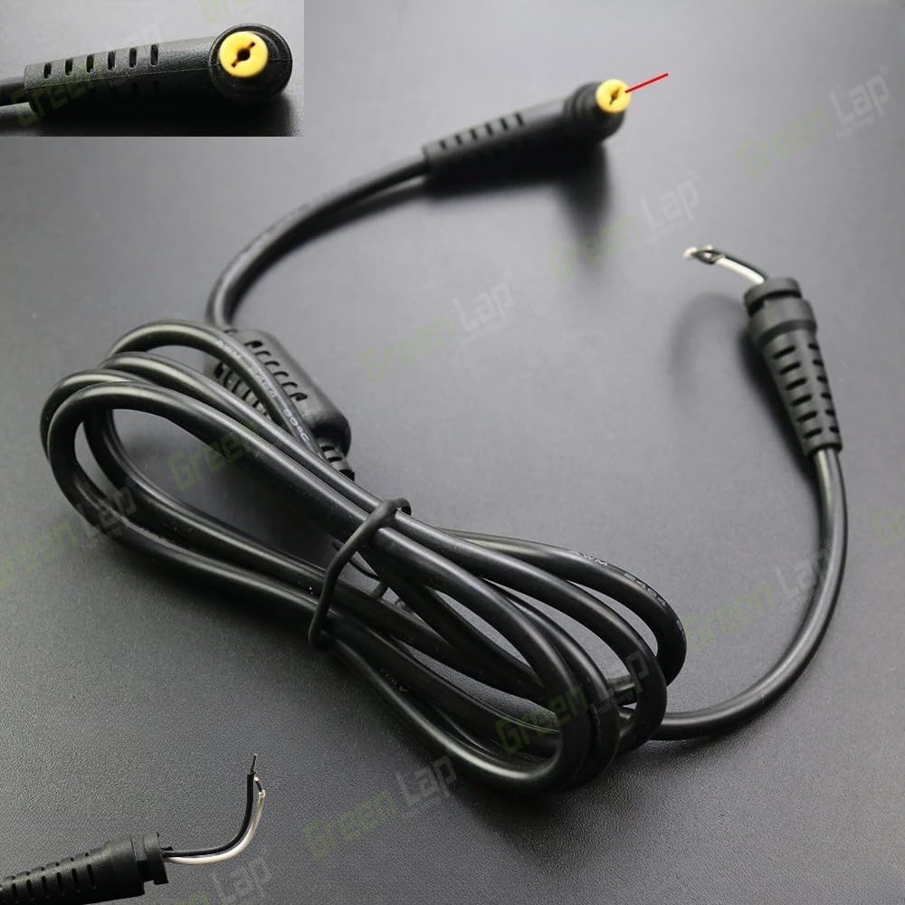 See full amazon price history chart for GREEN LAP - FRESH ENERGY Replacement Laptop Adapter Dc Cable Only For Acer Pin ( 5.5mm / 1.7mm ) - ( Alerts ! THIS ITEM IS NOT COMPLETE CHARGER.. ) GREEN LAP - FRESH ENERGY Replacement Laptop Adapter Dc Cable Only For Acer Pin ( 5.5mm / 1.7mm ) - ( Alerts ! THIS ITEM IS NOT COMPLETE CHARGER.. ) (B0DBLDZNVV) Amazon Price History, Amazon Price Tracker