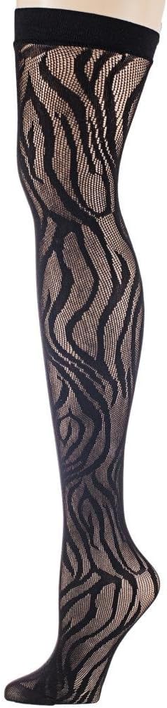 Isadora Paccini Women's Lace Thigh High Stockings