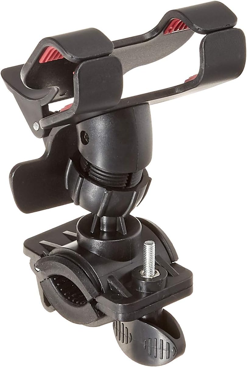 Ingenious Genie GatorGrip Cell Phone Handlebar Bike Mount Holder with Sling for Apple iPhone 4 4S 5 5C 5S, Samsung Galaxy S3 S5, Htc, Nexus, Blackberry, Nokia, iPods, GPS