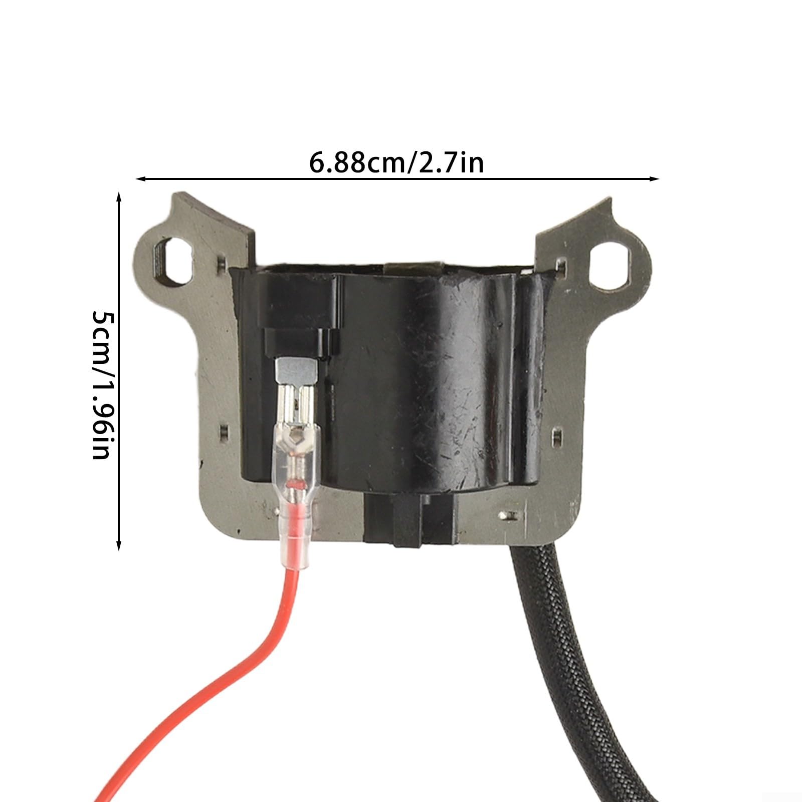 Bobine d'allumage pour moteur de débroussailleuse 43cc 52cc CG430 CG520 1E44F-5 1E40F-5 Pièce de rechange