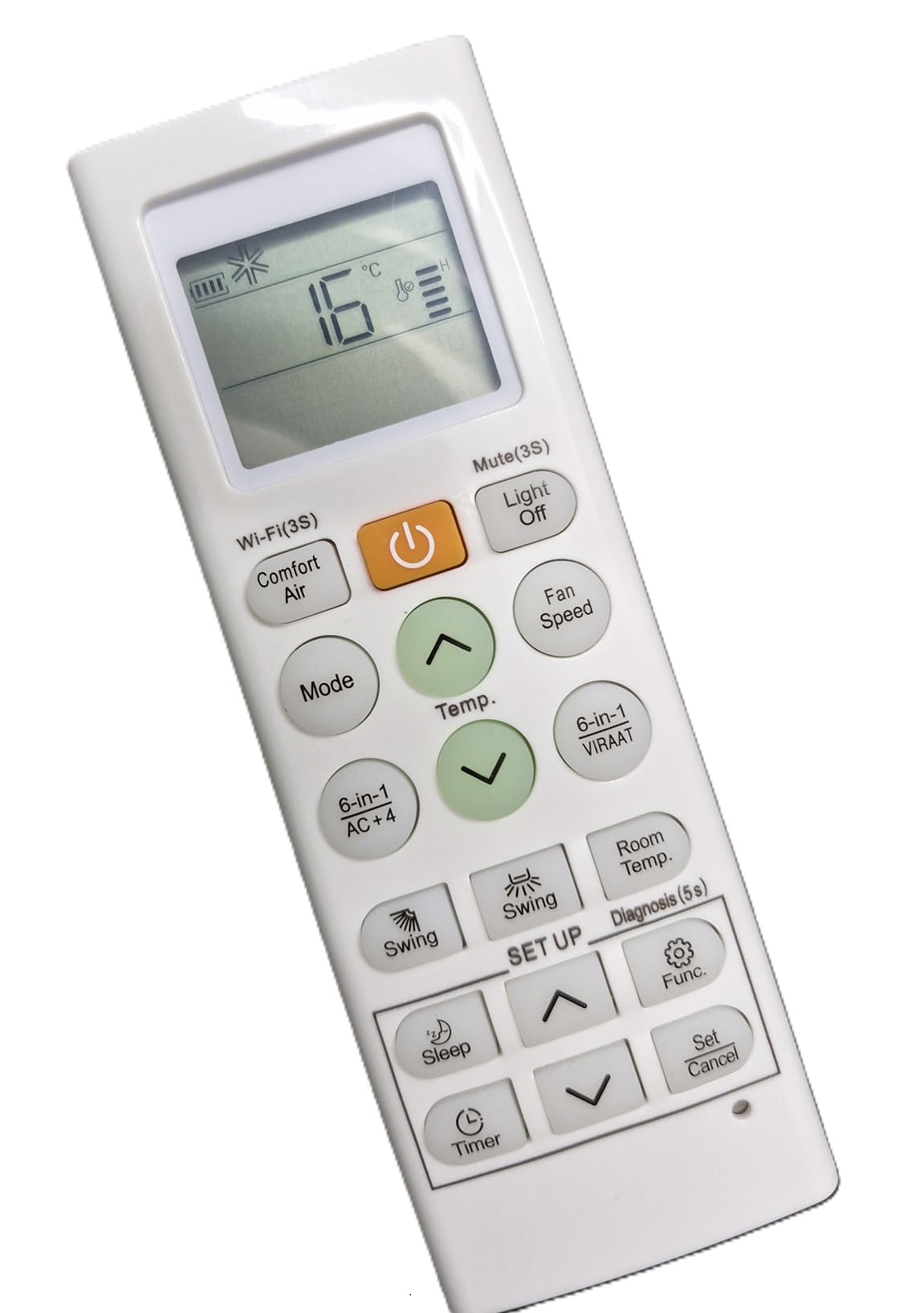 See full amazon price history chart for AYAME 2 Years Warranty VIRAAT AC Remote Compatible for LG Split Dual Inverter AC Remote 6 in 1 VIRAAT AYAME 2 Years Warranty VIRAAT AC Remote Compatible for LG Split Dual Inverter AC Remote 6 in 1 VIRAAT (B0D79DQXC8) Amazon Price History, Amazon Price Tracker