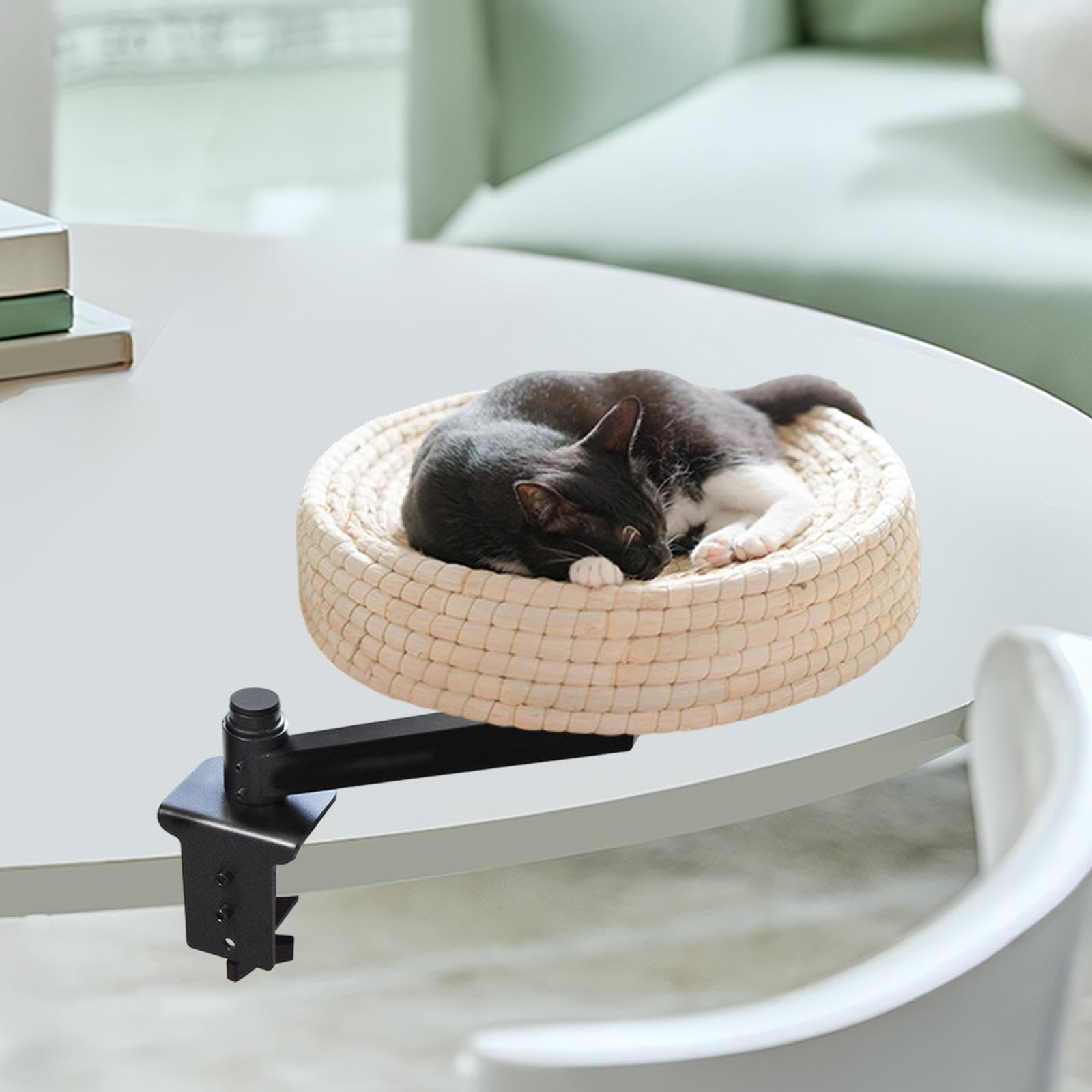 #N/A/a Escritorio Cama para Gatos Soporte Accesorios Muebles para Teletrabajadores de Juego Hogar