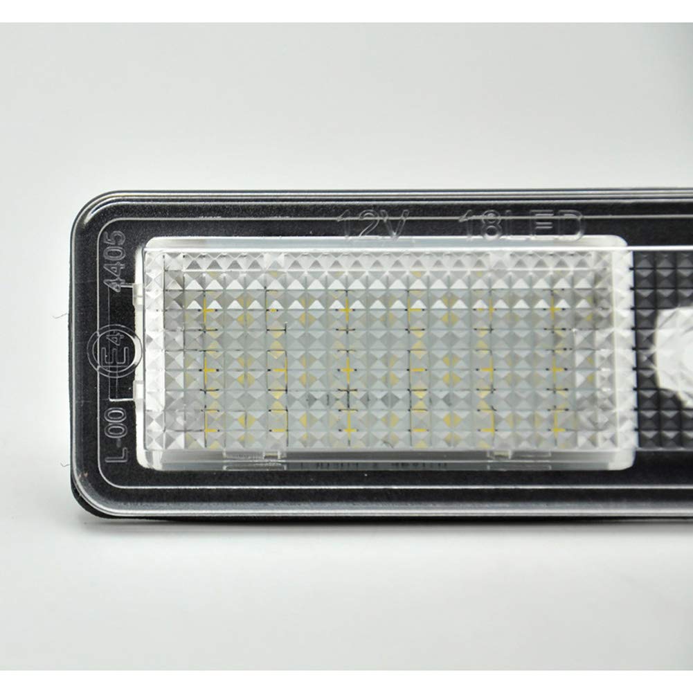 Set di luci targa a LED su misura - compatibile con vari modelli Audi