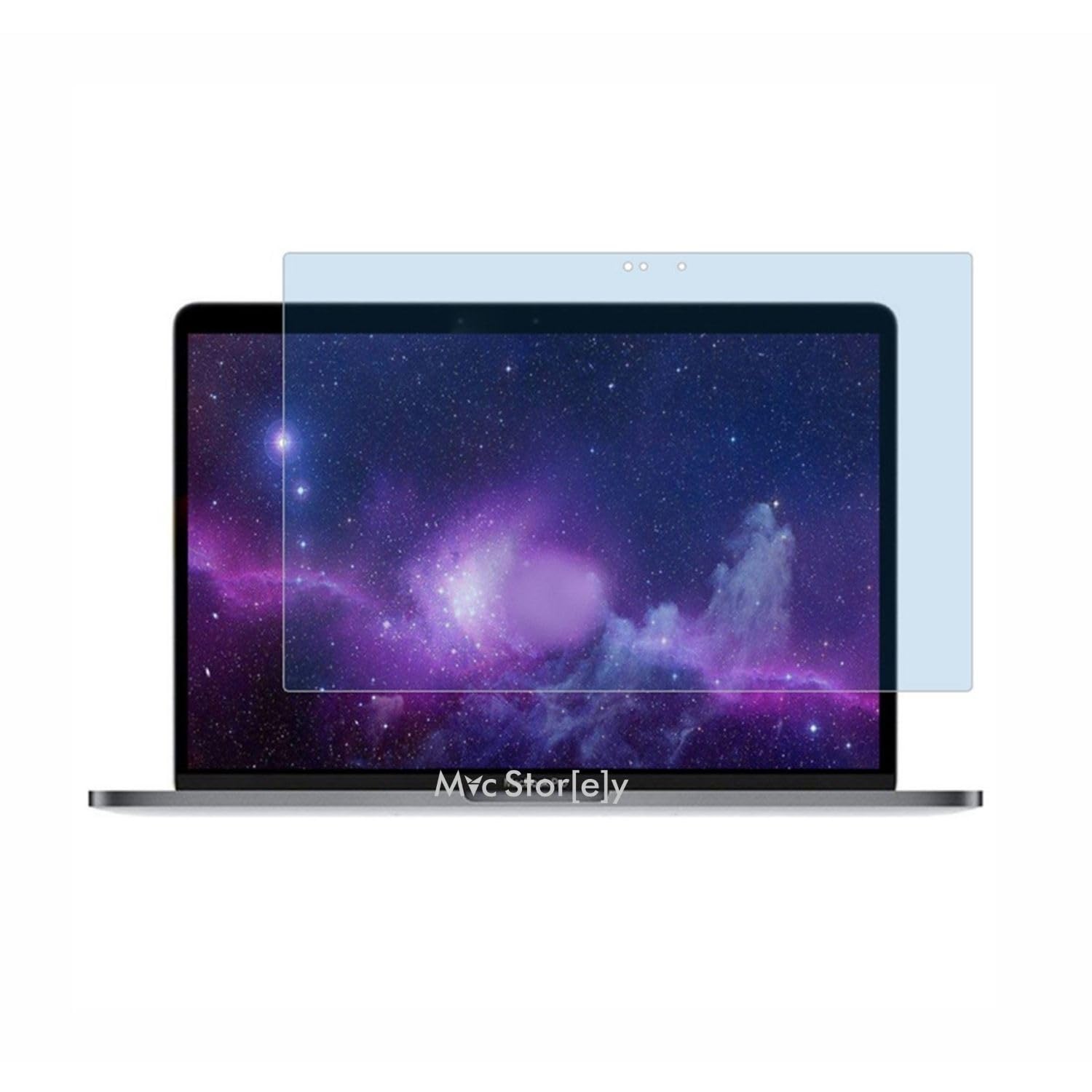 McStorey MacBook Pro 13.3 ve MacBook Air 13.3 Ekran Koruyucu Anti Blue Ray Mavi Işık Filtreli HD PET Film A1706 A1708 A1989 A2159 A2251 A2289 A2338 M1 M2 A1932 A2179 A2337 M1 Uyumlu Şeffaf