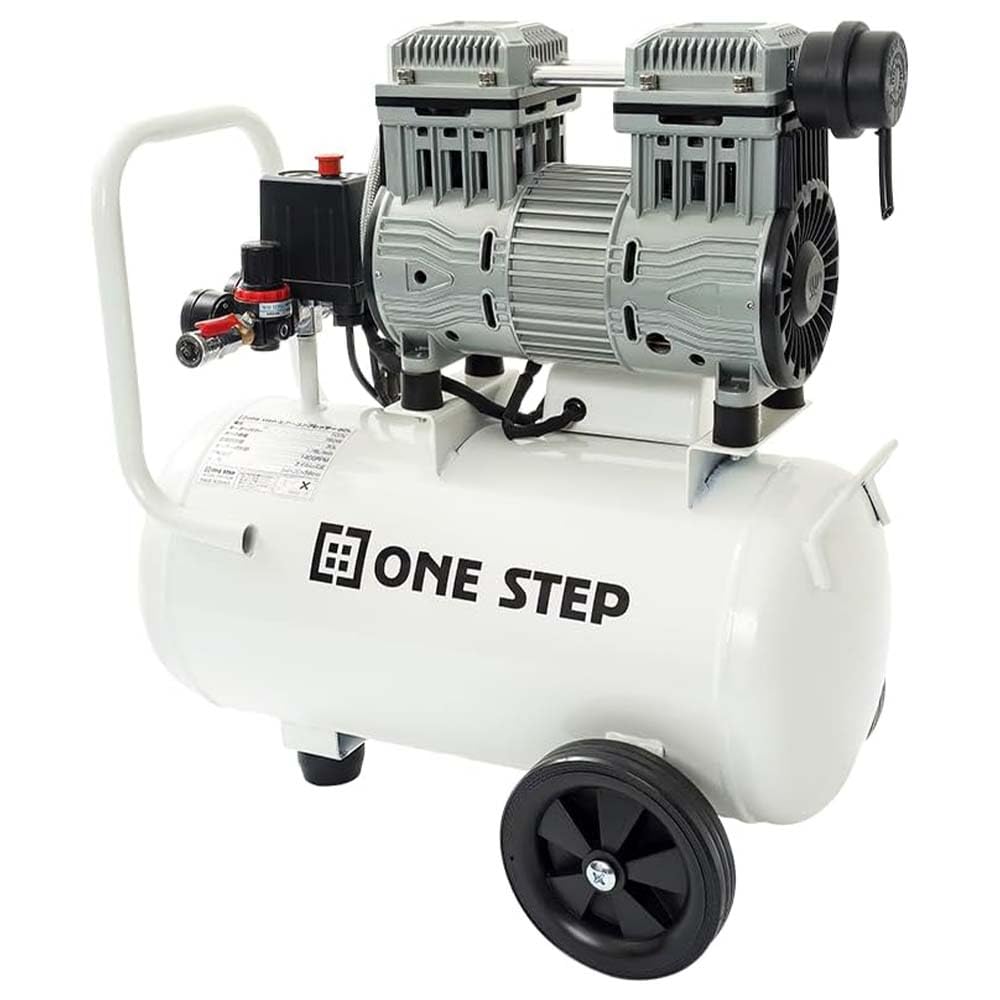 コンプレッサー 100v 静音 オイルレス 30L 1265 車