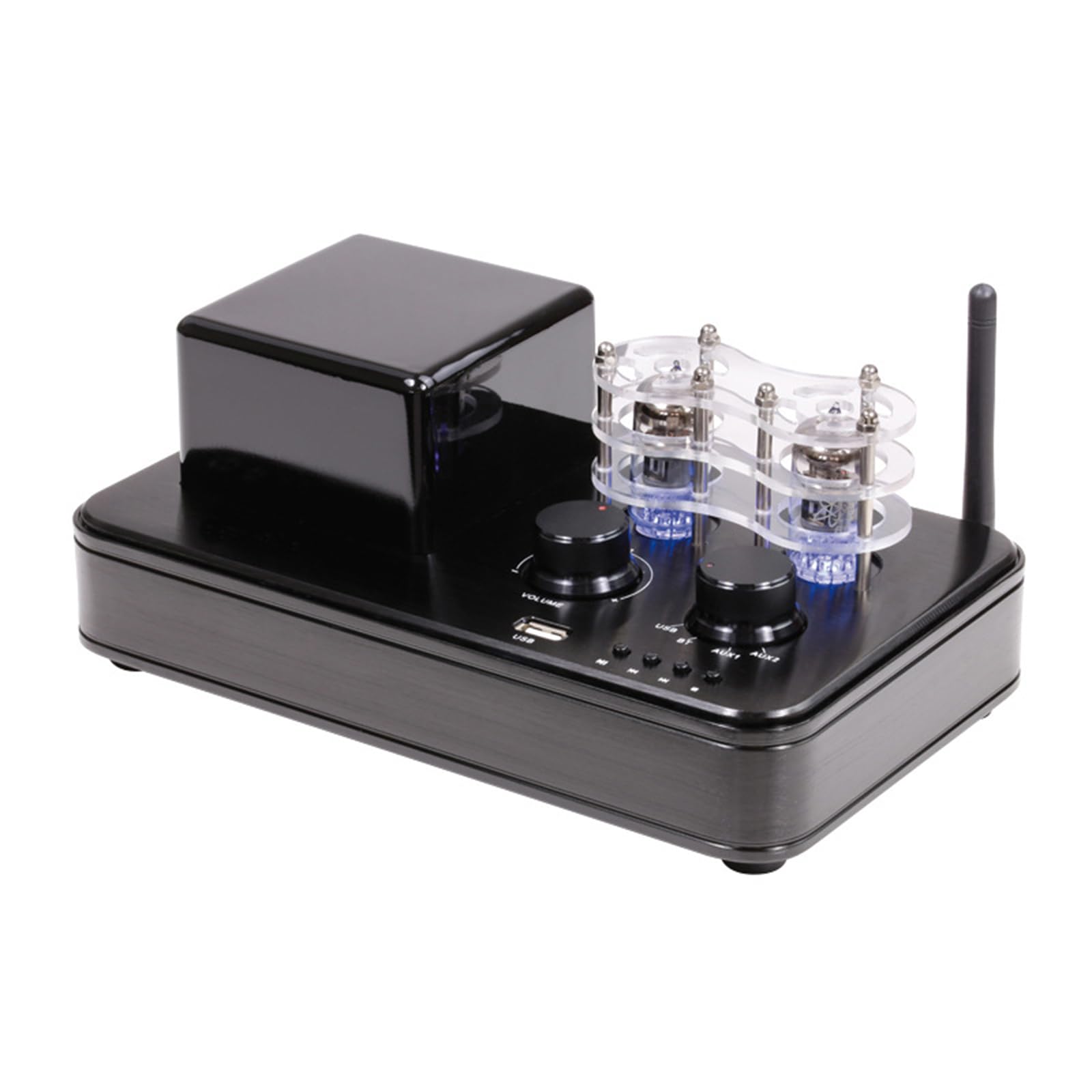 Amplificador De Auriculares De Tubo, Amplificador De Receptor Estéreo De Alta Fidelidad, Conducto Biliar 6F1, 300C Se Puede Conectar a Unidades Flash USB Y Admite Decodificación Sin Pérdidas