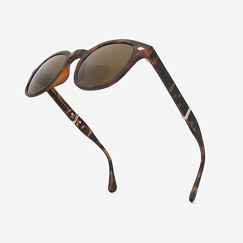 Miniatura 3 de VITENZI Gafas de sol bifocales plegables para hombres y mujeres, lentes de sol de lectura con lectores integrados, ventilador