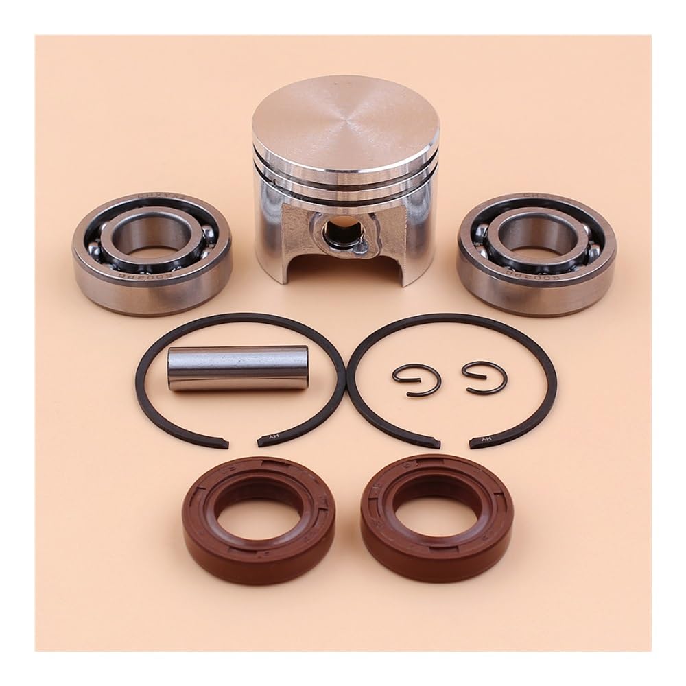 Segment de piston 37mm pour MS170 - Kit complet de réparation avec joints d'huile