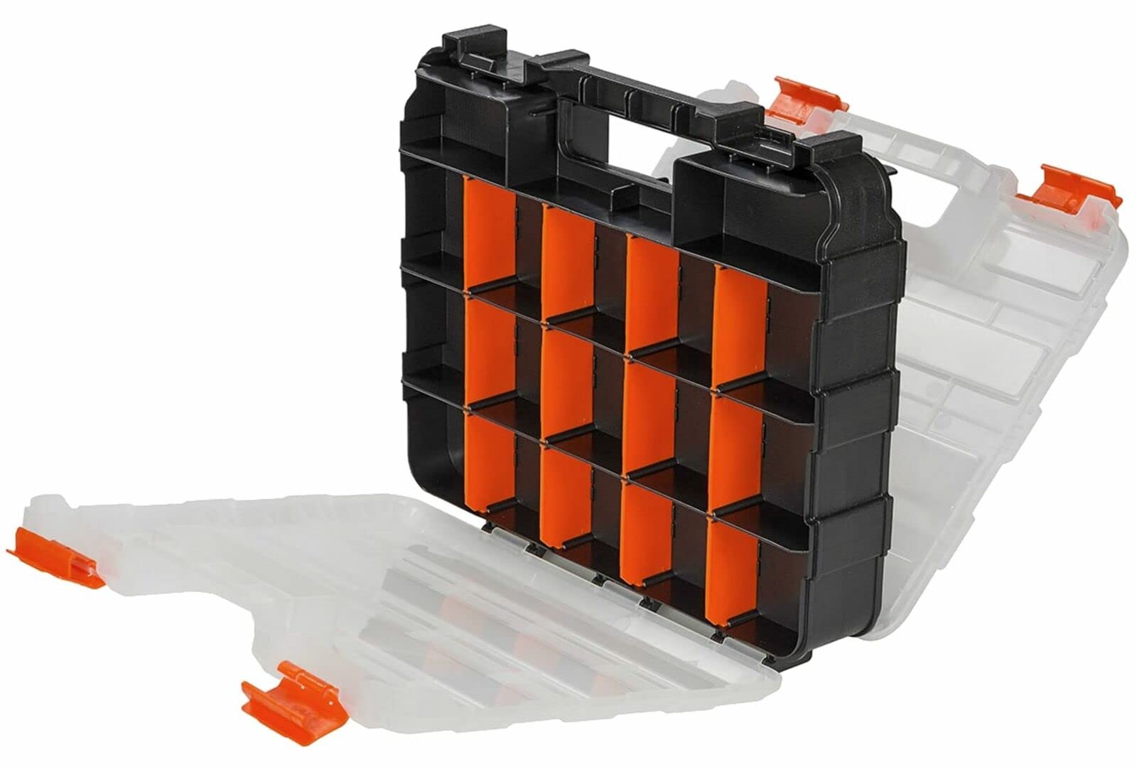 A.s.p. 34 Compartment Storage Organiser Box Screws Nails Storage Carry Case Box Neilsen