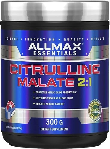 ALLMAX Essentials, Malato de citrulina 2:1, 10.58 oz (300 g)