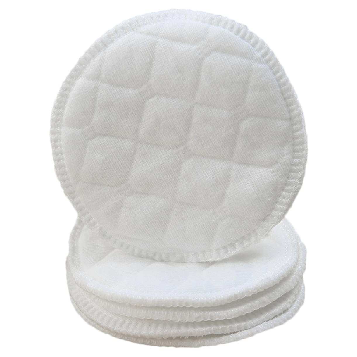 Toyvian Breast Washable 100 Pcs Anti-Overflow Bra Pads Organic Pad Reusable Breast Pad Breast Leaking Pad Breastfeeding Pad Cup Washable Pad Nursing Pad Pregnant Woman Anti-Spill White