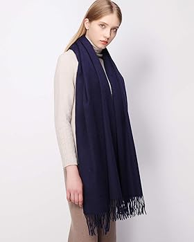 RIIQIICHY 100% Cashmere Scarf Pashmina Shawls and Wraps for