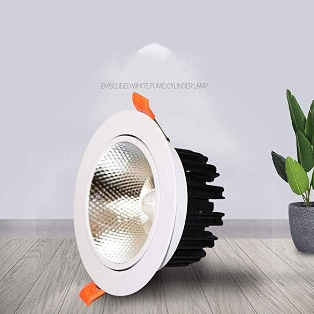 Wytrzymała lampa LED Slim Downlight Ciepła biel nie ściemnialna wpuszczana lampa sufitowa ukryta salon suszarka ścienna oszczędność energii światło centrum handlowe hotel sklep odzieżowy projektory