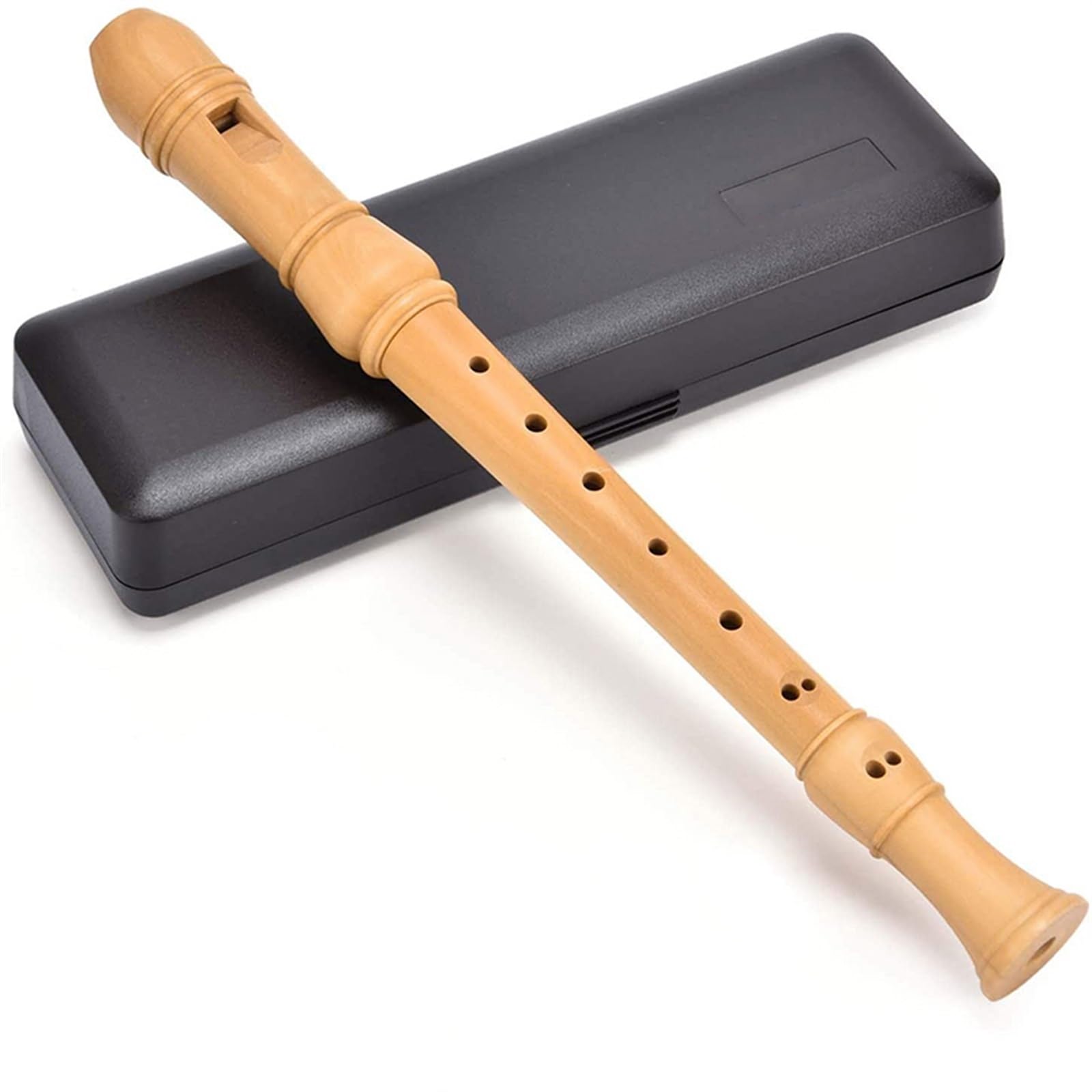 Professionelle C-Tasten-Sopranblockflöte Mit Hartschalenkoffer Tenorflöte (Color : 02)