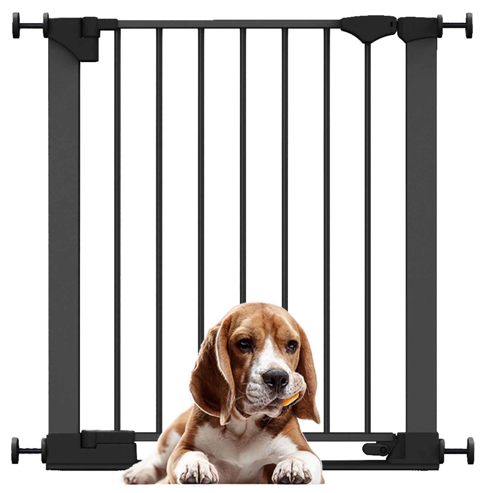 Bettacare - Pet Gate - Extra Low Walkthrough - Pressure Fit - Black - 68cm