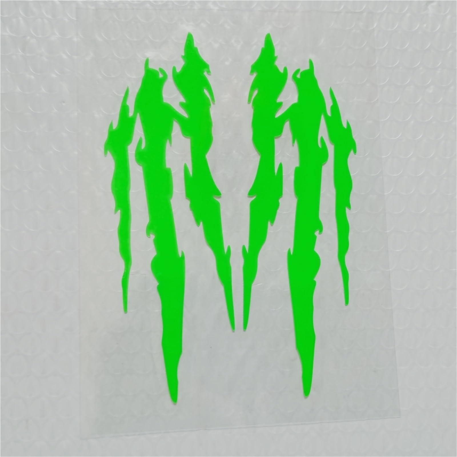 2 Motorcycle Stickers, Waterproof and Reflective Claw Mark Decals