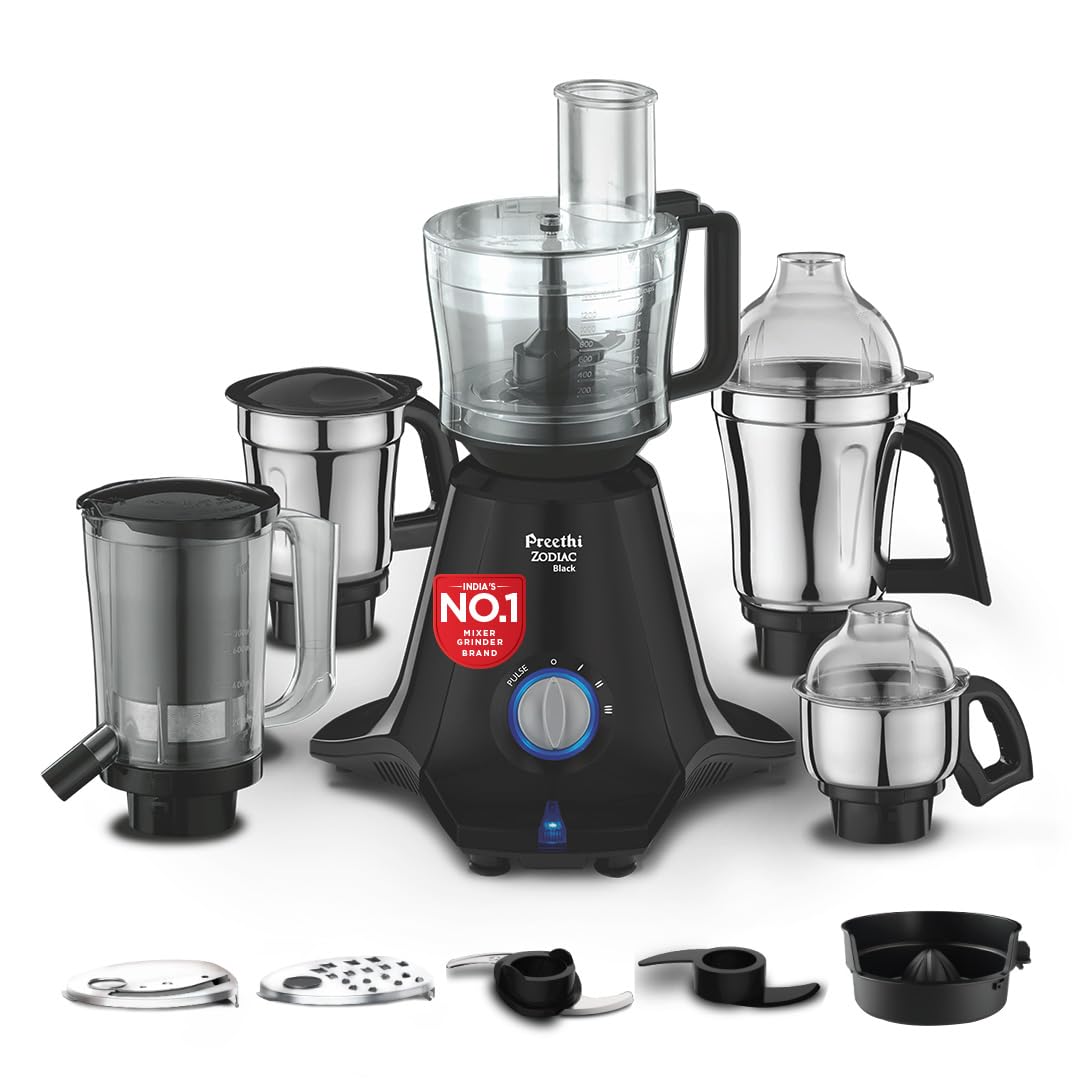 Preethi Zodiac Black - 750 W