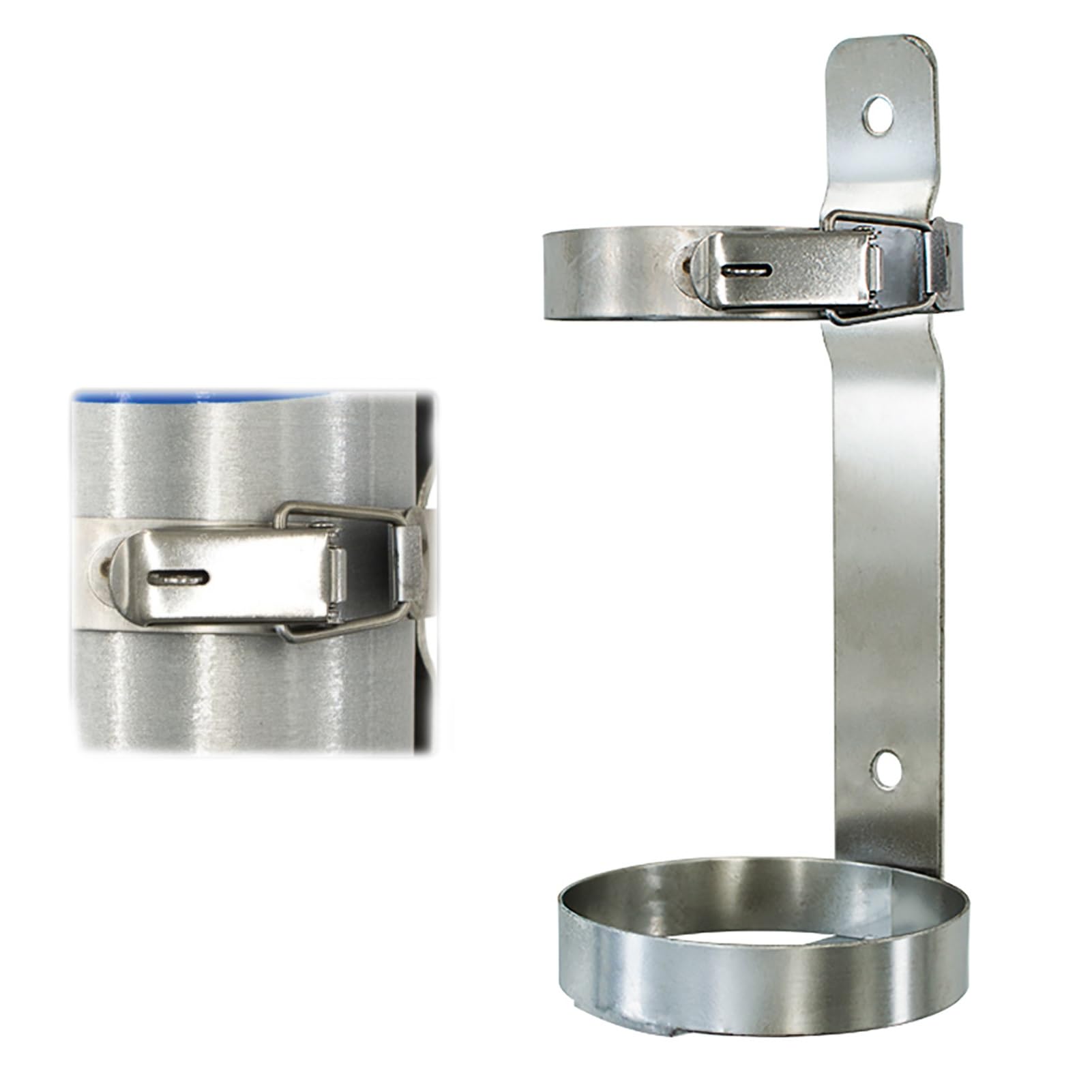 Soporte estable para tanque de oxígeno para cilindros de gas, diseño antivuelco, compatible con extintores y botellas nitrosas