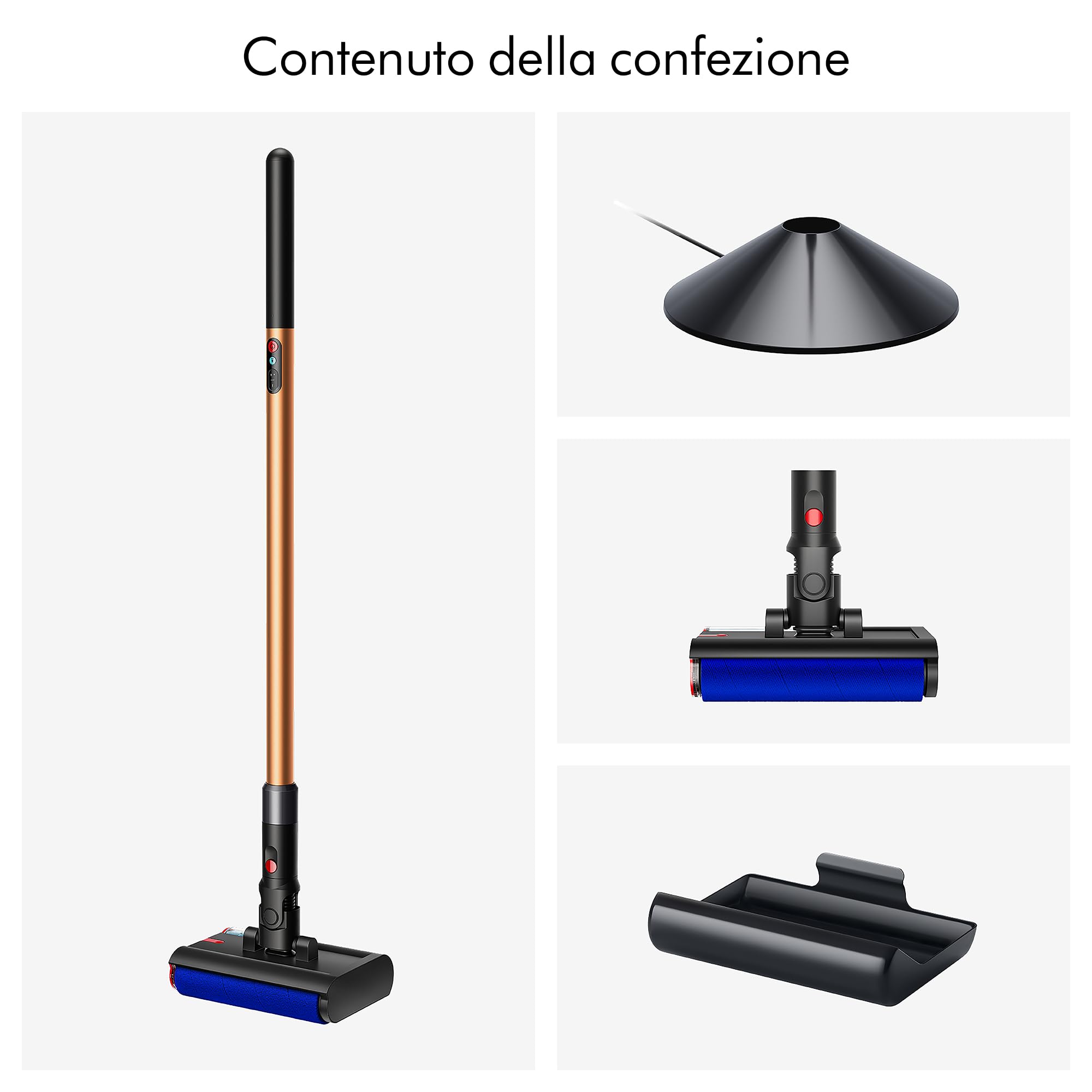 Dyson PencilWash Lavapavimenti, Rimuove Sporco Umido e Secco, Ultra sottile e Leggera con Spazzola Motorizzata, Asciugatura Rapida, Autonomia 30 Min