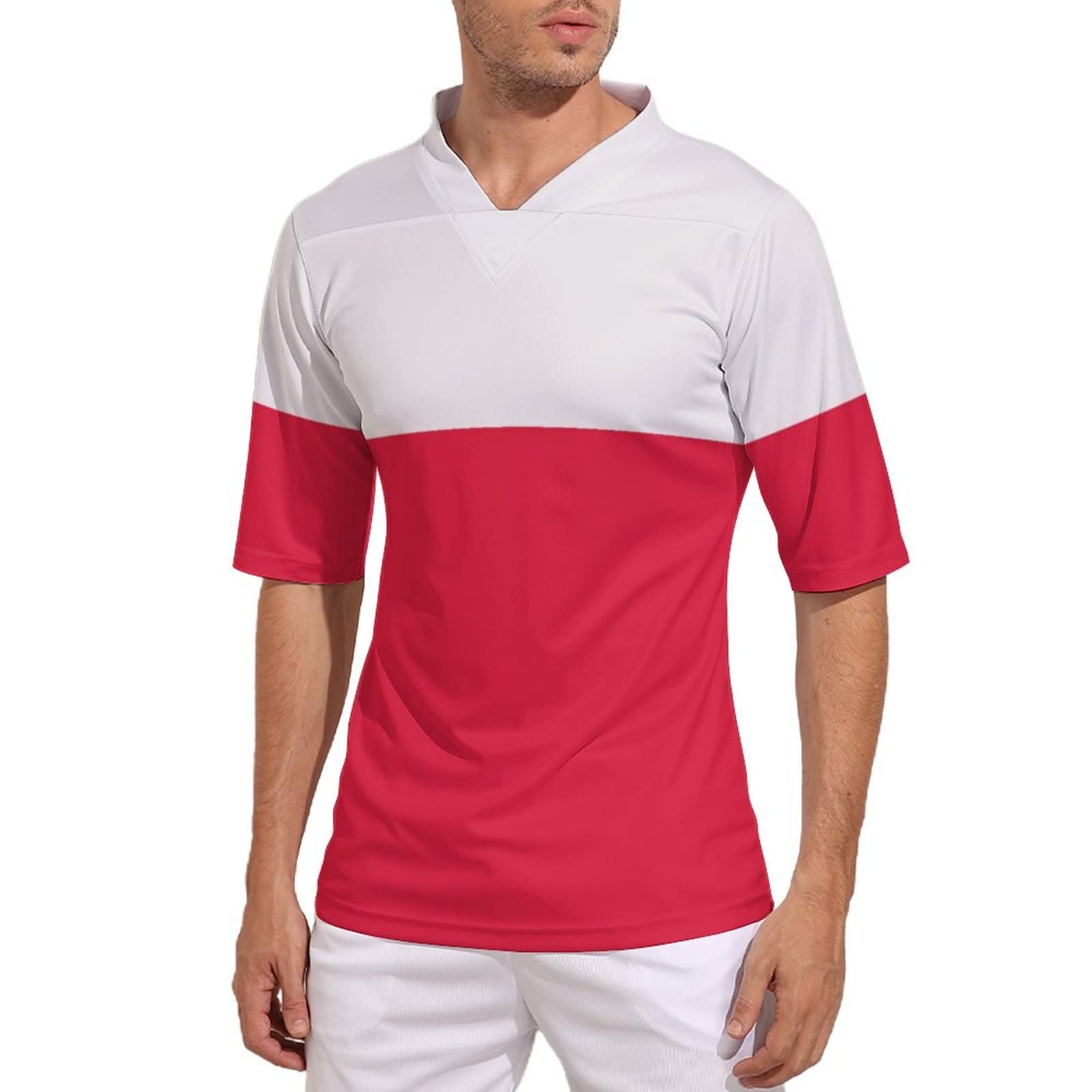Vnurnrn Poland Flag Men's Training Jersey