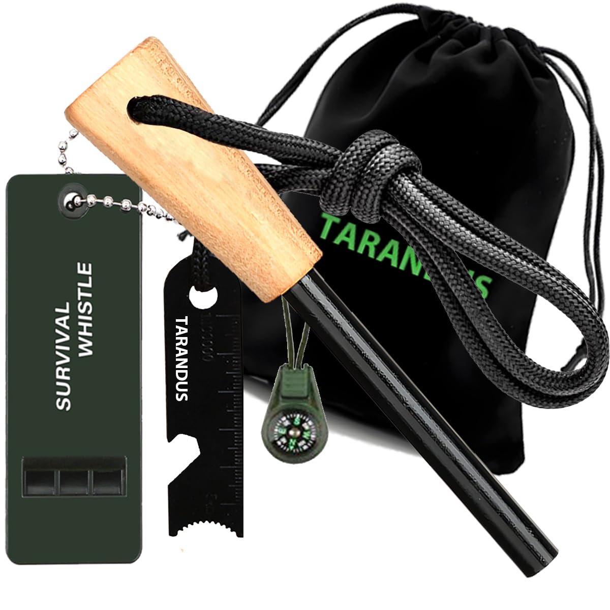 Ferro Rod Fire Starter Survival Tool – 3/8