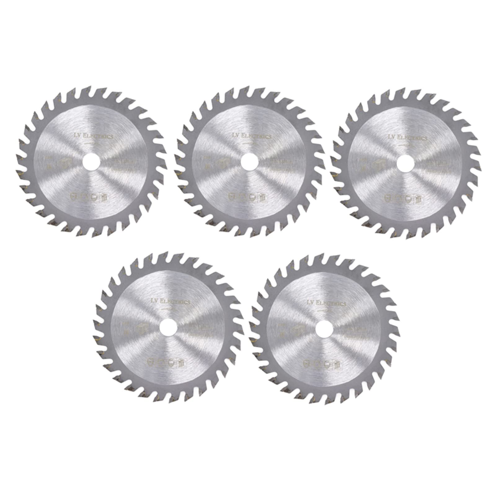 5 sztuk 85mm zestaw brzeszczotów TCT 24T 30T 36T okrągła tarcza tnąca z węglików spiekanych do narzędzi obróbki drewna(5pcs 85x10x36T)