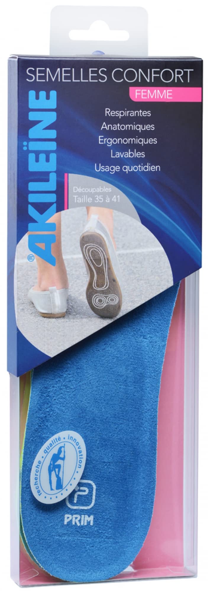 AKILEÏNE® - SEMELLES CONFORT 35-​41 – 1 PAIRE