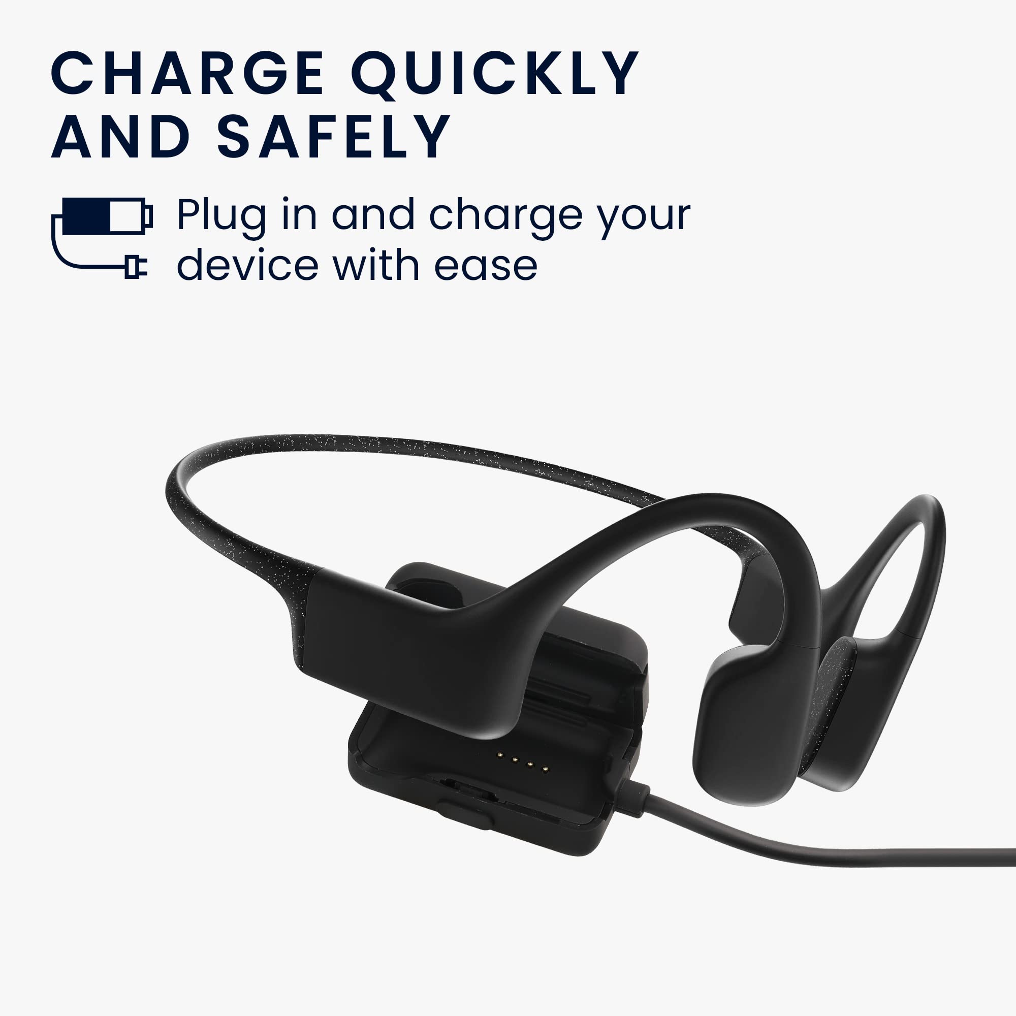 USB Kabel Charger kompatibel mit AfterShokz Xtrainerz AS700 / OpenSwim S700 Ladekabel - Smart Watch Ersatzkabel - Fitnesstracker Aufladekabel in Schwarz USB Kabel Charger kompatibel mit AfterShokz Xtrainerz AS700 / OpenSwim S700 Ladekabel - Smart Watch Ersatzkabel - Fitnesstracker Aufladekabel in Schwarz